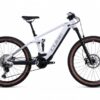 VTT Électrique Tout-Suspendu Cube Stereo Hybrid 120 SL 625 27.5 Shimano Deore/XT 12V 625 Wh 27.5'' Blanc 2022