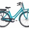 Vélo électrique E-Bike Alu Femme 28 Cantaloupe Noir 36 V/10,4 Ah Adore - Bleu