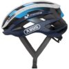 CASQUE ROUTE ABUS AIRBREAKER BLANC - Bleu