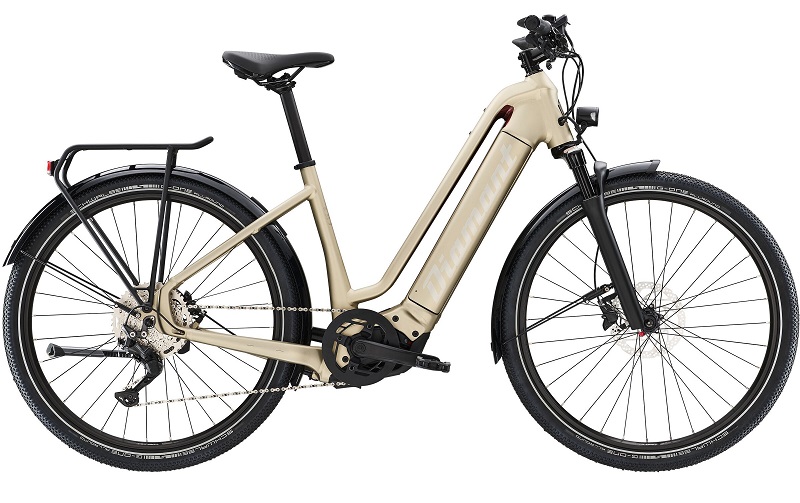 Vélo électrique Diamant Zouma Deluxe+ Entrée basse beige