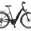 VTC électrique VDV AEB 800 cadre wave Noir - Vert Emeraude