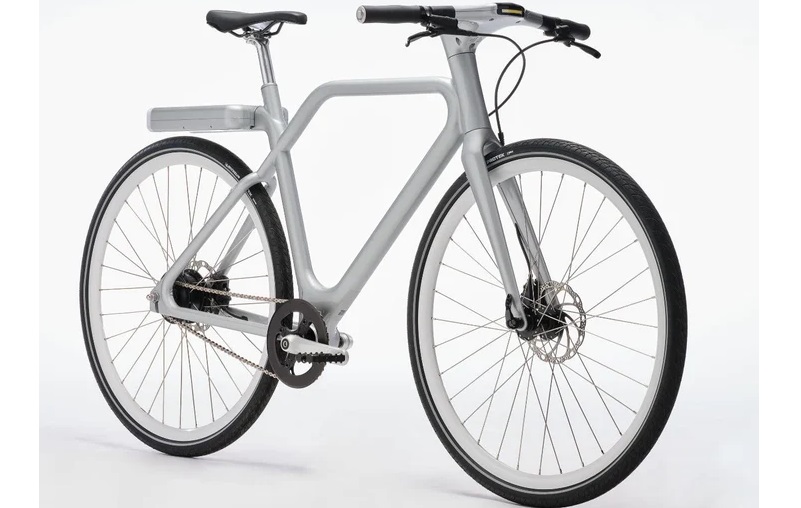 Vélo de Ville Électrique Angell M Rapide gris